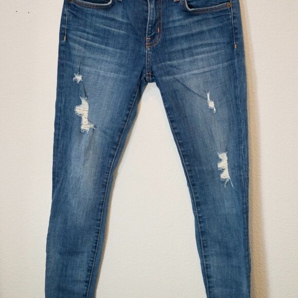 Current Elliott Stiletto Niagara Destroy Jeans | Size 27 - Picture 4 of 6